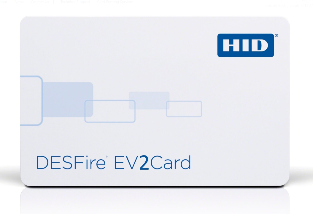 Desfire EV2 card